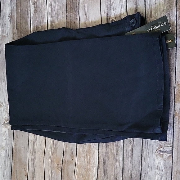 Lee Relaxed fit Straight leg Mid Rise Imperial Blue pants 18L NWT - Picture 7 of 13